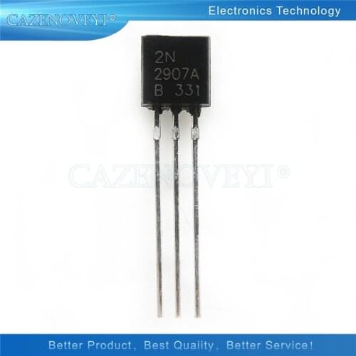 100pcs/lot 2N2222 2N2907 2N3904 2N3906 2N4401 2N4403 2N5088 2N5089 2N5401 2N5551 2N6427 TO-92 In Stock