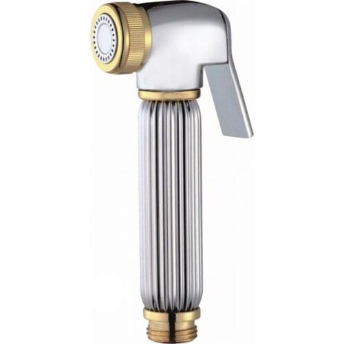 2020 Wholesale New Solid Brass Italian Design High Pressure Mini Muslim Shattaf Shower Toilet Spray Portable Bidet Sprayer