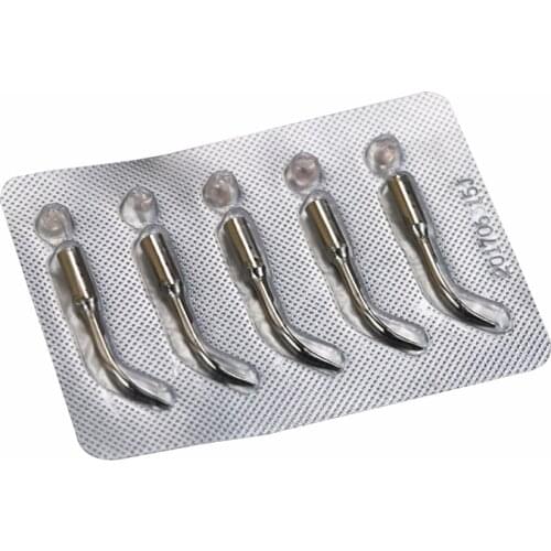 5pcs/pack Dental Scaler Tips Disposable Dentistry Machine Replacement Tip Teeth Cleaning Blade Care Tool Dental Material