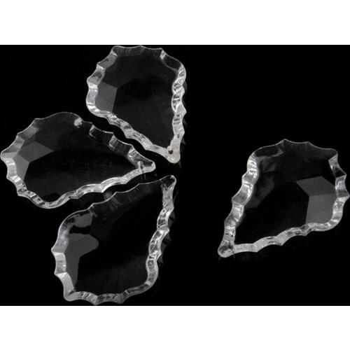 Acrylic Chandelier Prisms Transparent Color 100pcs/Lot 38mm Pendant Wedding Decorations Chandelier