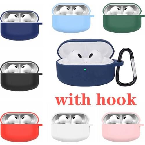 Anti-fall Silicone Case For Edifier Lollipods Pro Case Wireless Bluetooth Earphone Protection Case with hook Cover Charging Box