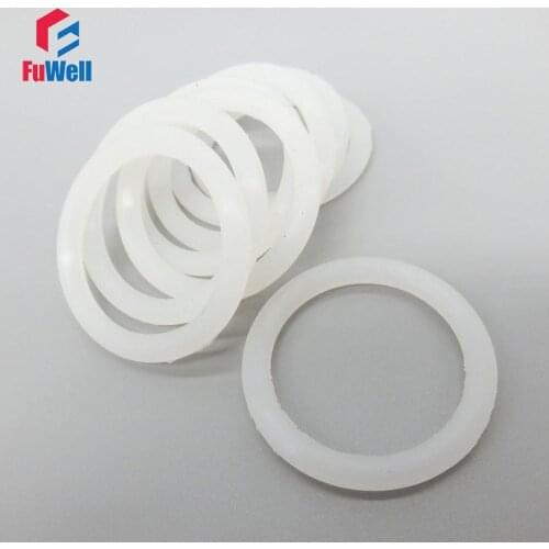 White O Ring Seal Food Grade Silicon O-ring Gasket Grommet 5mm Thickness 185/190/195/200/205/210/215/220mm OD O Ring Seals