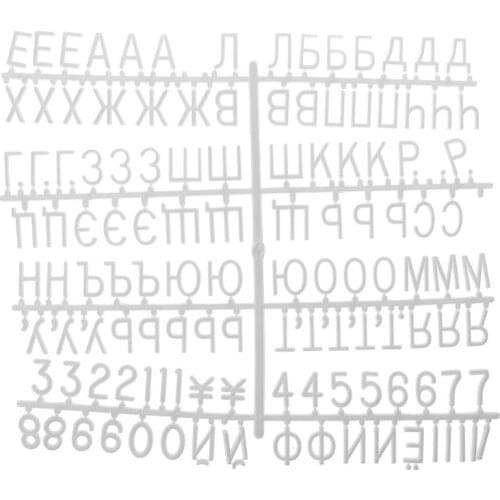 Characters For Felt Letter Board Russian alphabet For Changeable Letter Board
