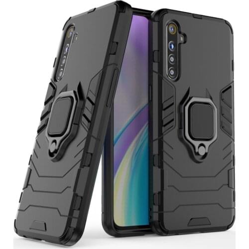 For OPPO Realme XT Case Magnetic Ring Holder Silicone Cover for OPPO Realme X2 Cover RMX1991 RealmeX2 x 2 Protective Cover Funda