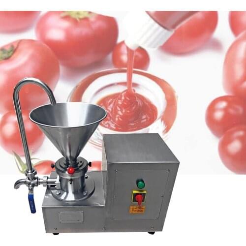 Electric Big Grinder Machine Commercial Automatic Peanut Butter Grinding Maker Food Processor Stainless Steel Colloid Mill 2.2KW