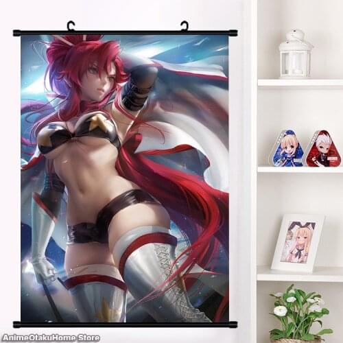 Japanese Anime Simon Family littner yoko Tengen Toppa Gurren Lagann Wall Scroll Poster Wall Hanging Poster Fashion Home Decor