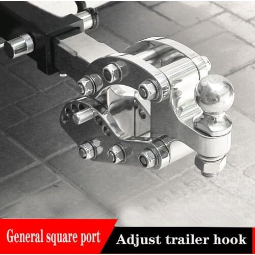 Pickup Square mouth trailer hook for Raptor Freeway Sequoia for Hummer Ram Universal Off-road Special Rear Guard Bar