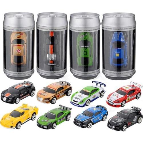 Hot Sales Creative Coke Can Mini Car RC Cars Collection Radio Controlled Cars Machines On The Remote Control Toys