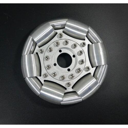 Metal 127mm Omni Wheel Universal Wheels For Ball Balance Ballbot Single Chip