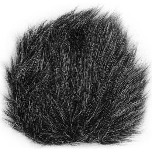 On-camera Microphone Furry Windscreen Mic Windshield Cover Muff Compatible with RODE VideoMic GO/ TAKSTAR SGC-598 Microphones