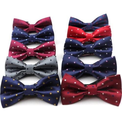 Mens Bowtie Fashion Classic Butterfly Gravata Party Wedding Bow Tie Dot Pattern Bowknot Accessories Necktie