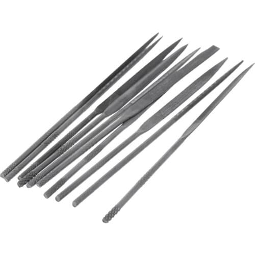 10PCS Small Needle Files Set 140mm Alloy Jewelry Tools Beading Hobby Crafts