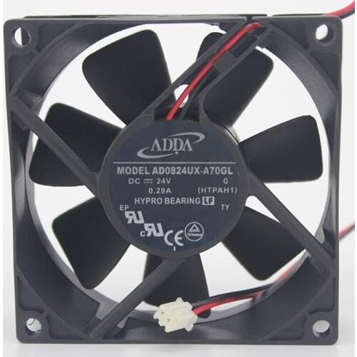 8025 24V 0.29A AD0824UX-A70GL 8CM / cm inverter cooling fan