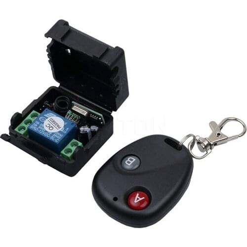 Hot Remote Switch 433Mhz Wireless Remote Control DC 12V RF Telecomando Transmitter Receiver For Anti-theft Alarm System