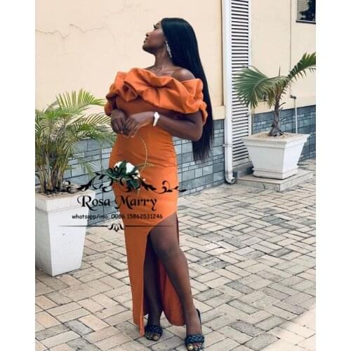 Plus Size Off Shoulder Mermaid Bridesmaids Dresses 2021 African Long Satin Cheap Wedding Guest Gowns Maid Of Honors