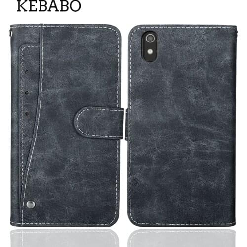 Luxury Wallet DEXP BL160 Case 5.99" Vintage Flip Leather Business Protective Cover For DEXP BL160 Case Phone Bag