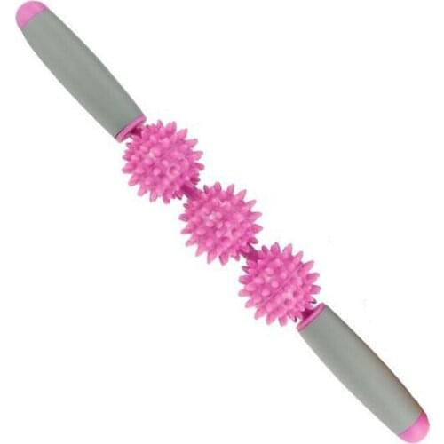 Yoga Massager Fitness Muscle Relaxation Massage Relaxation Sports Roller Wheel Stick