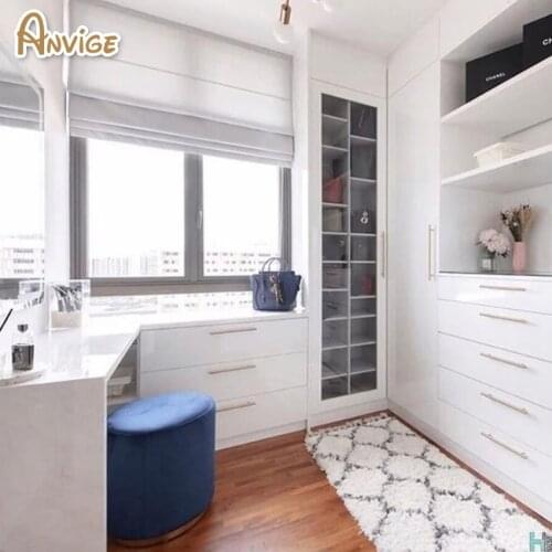 Modern Plain Colors Full Blackout/Light Filter Roman Shades ,Easy Install Washable Curtains ,Customized Window Curtain Drape