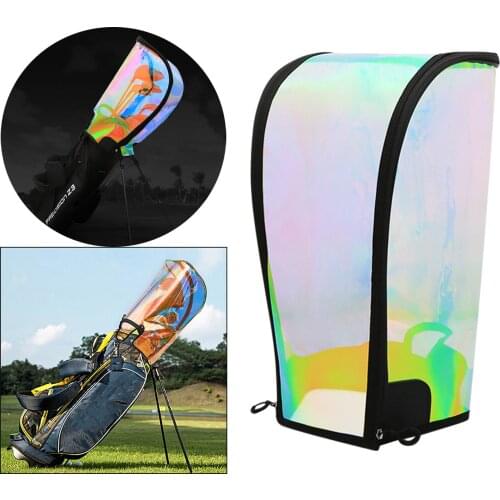 Waterproof Dustproof Rainproof Rod Protector Transparent TPU Bag Golf Rain Cover Antistatic Wear Resistant Supplies