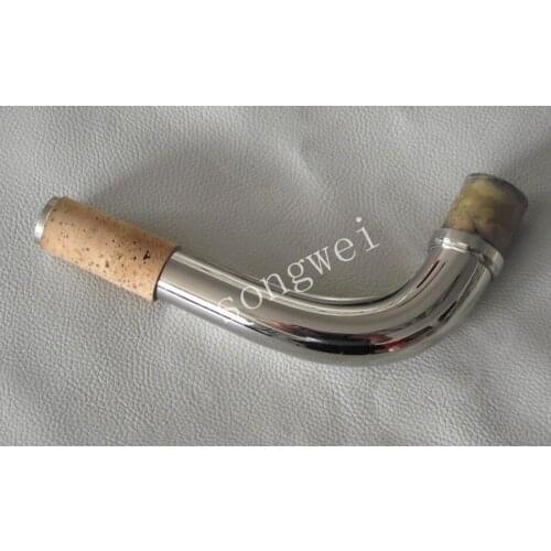 Excellence Baritone Sax neck Good material 21.5mm Nickel plating