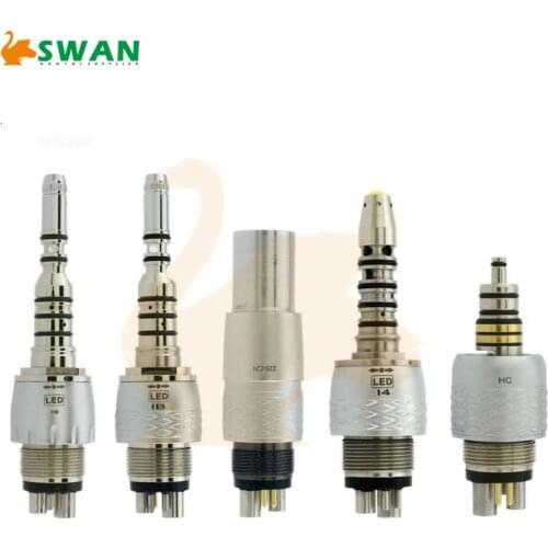 Denal Turbine Handpiece Spare Parts NSK KaVo WH Sirona Quick Coupling Coupler for LED Handpiece Accessories Dental Chair Unit