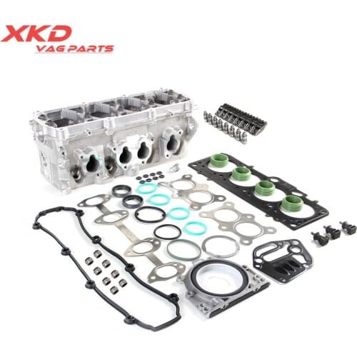 1.6 Cylinder Head & Gasket Kit Fit For V-W Caddy Beetle Golf J-etta Passat Touran AU-DI A3 A4 BGU BSE