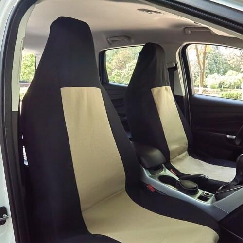 AUMOHALL Car Seat Cover Universal Fit Front Seat Protector Covers 2PCS