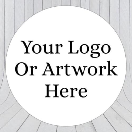 Circle Logo Stickers - Circular Business Stickers - Round Logo Labels - Round Packaging Stickers - Custom Logo Stickers - Store