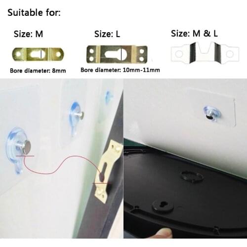 2pcs Seamless Self Adhesive Nail Hook Holder Wall Hanger Hanging kit For Photo Frame Painting Picture Poster Clock No Drilling