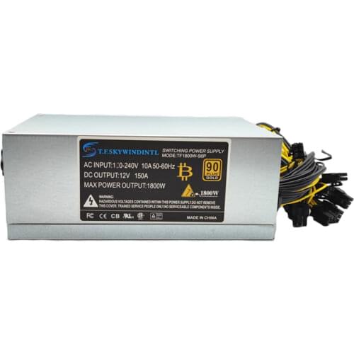 1600w 1800W pc power supply psu antminer S7 S9 L3+ D3 A4 A6 741 E9 miner machine server mining board psu bitmain apw3