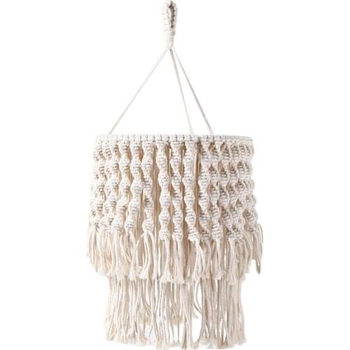 Bohemian Lampshade Hand-woven Bedroom Decoration Lampshade