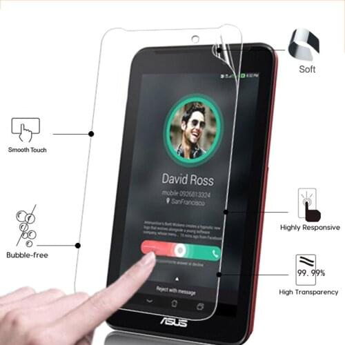 Premium HD lcd Glossy screen protector film For Asus Fonepad 7 FE170CG 7.0" tablet front high clear screen protective films