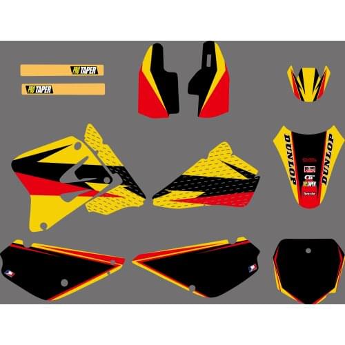 H2CNC Graphics & Background Decal Sticker Kits For Suzuki RM85 RM 85 2002 2003 2004 2005 2006 07 08 09 10 11 2012