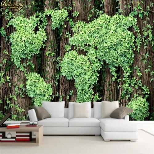 Beibehang Custom wallpaper mural creative world map rattan 3D living room sofa TV background wall papers home decor wall paper