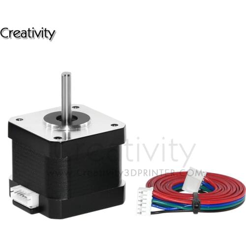 Nema 17 Stepper Motor 42 Motor Nema17 Stepping Motor 38mm 42BYGH 1.7A Step Motor 4-lead for CNC 3D Printer(17HS4401S)