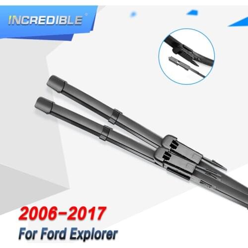 INCREDIBLE Wiper Blades for Ford Explorer Fit Hook / Pinch Tab Arms