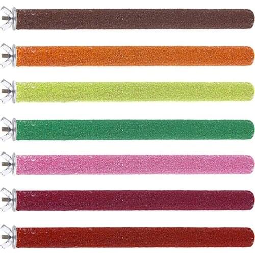 Parrot Perches, 5pcs Bird Perches Budgie Perch Cockatiel Perch Birdcage Stands Toy Training Interactive Bird Cage Perches Parrot