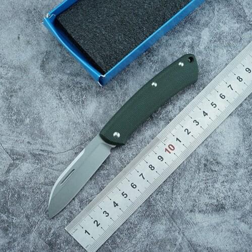 LEMIFSHE 319 folding knife S30V blade G10/metaka handle camping outdoor survival kitchen practical fruit knife EDC tool