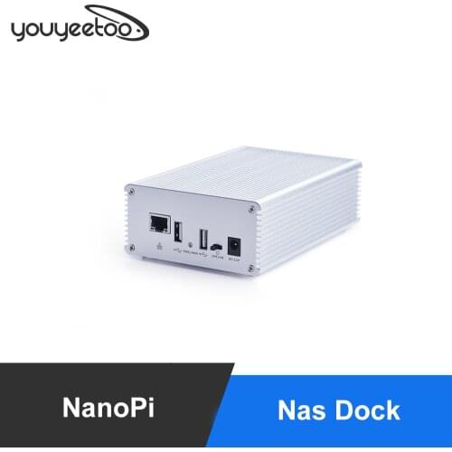 Smartfly FriendlyElec NAS Kit for NanoPi NEO/NEO2/PLUS2 Aluminum Case OpenMediaVault Ready NanoPi NEO/NEO2/PLUS Application