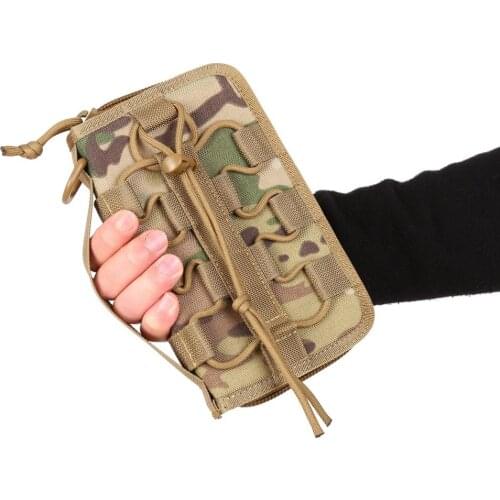 Tactical Wallet With Attachment Money Pouch Bag ID Card Case Credit Card Holder Organizer Hunting Bags