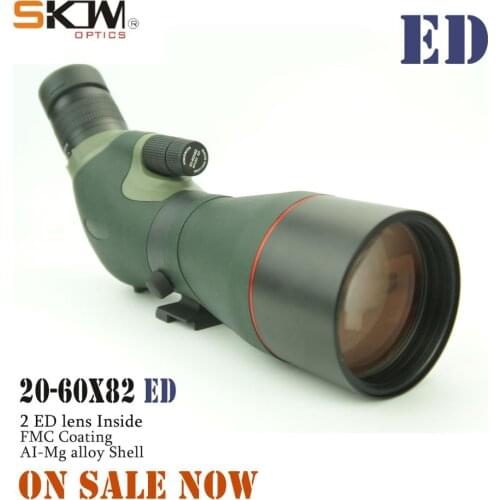 2020 Freeshipping SKWoptics 20-60x82 ED telescope Ultra HD terrestre sniper Spotting Scopes