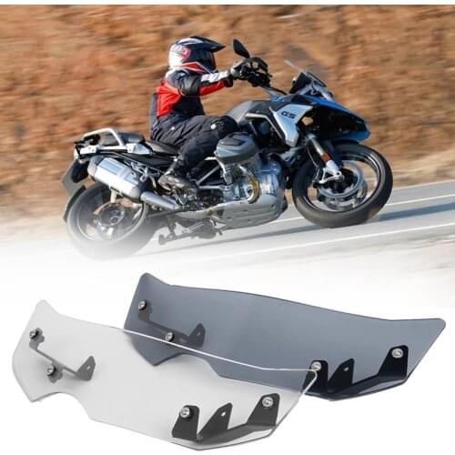 Motorcycle Windscreen Windshield Wind Deflector Extension For-BMW R 1250 GS Adventure ADV 2019 2020 2021
