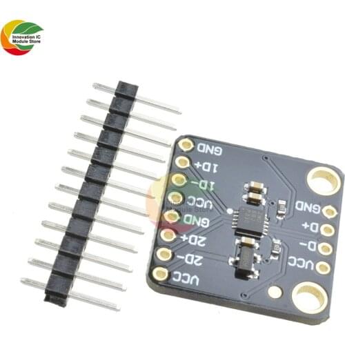 Ziqqucu TS3USB221 High-Speed USB 2.0 (480Mbps) 1:2 Multiplexer To Demultiplexer Switch With Single Enable Board Module