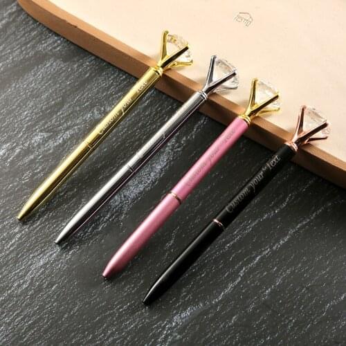 1pc Personalization name Bridesmaid Gift for teachers Bridal Shower Bling pen Guest Bridal Party Planner Diamon wedding gift Pen