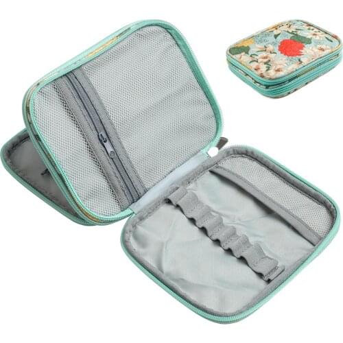 2020 New ArrivalCrochet Hook Case Knitting Needles Case Bag Storage Organizer Bag Women Knitting Needle Bag Sewing Accessories