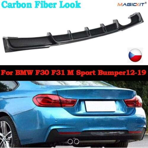 MagicKit Rear Bumper Diffuser For BMW 3 SERIES F30 F31 M Sport 12-18 Performance Style