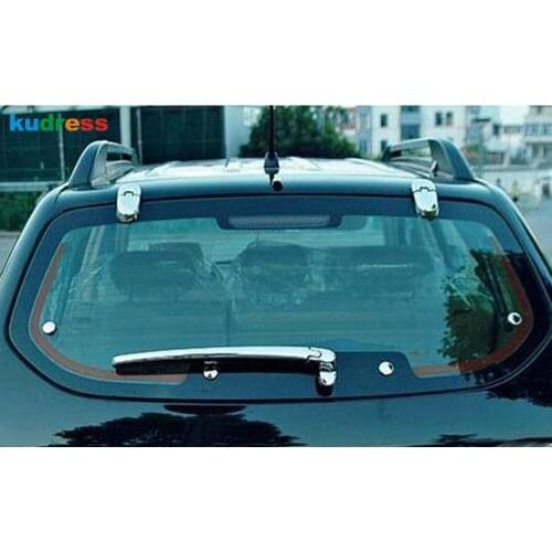 For Hyundai Tucson 2005 2006 2007 2008 2009 ABS Chrome Plastic Rear Window Wipers Cover Tail Windscreen Wiper Styling Trims 9pcs