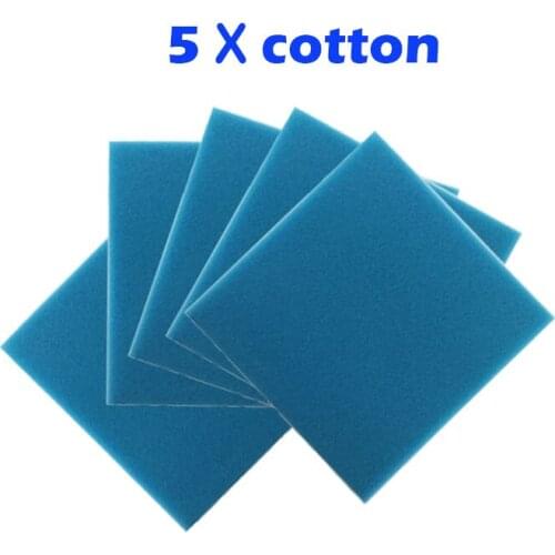 5 X Filter Cotton for Philips FC5225 FC5226 FC5228 FC5820 Robot Vacuum Cleaner Replacement Parts