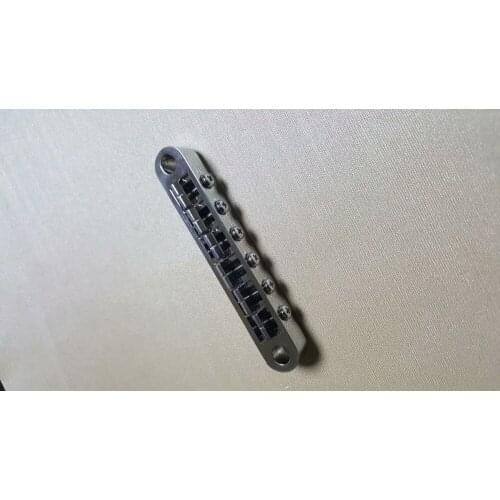 GIBS Roller Saddle Locking Tune-O-Matic Bridge Chrome For LP Guitar New Ball bridge