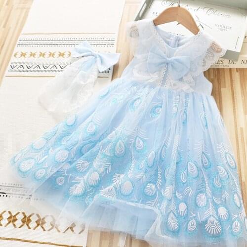 Girls princess dress summer new baby girl clothing wholesale